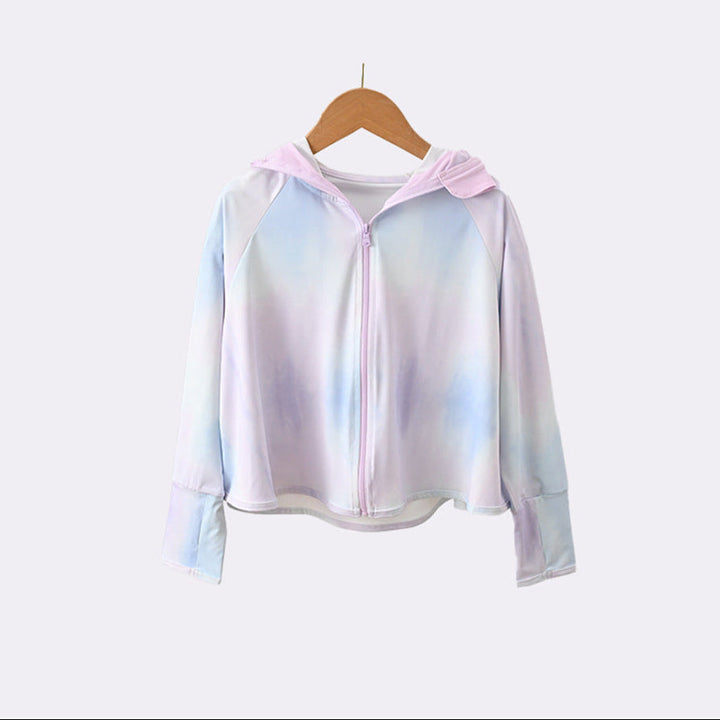 Mädchen leichte Kapuzenjacke mit niedlichem Tiermotiv Echo Archiv