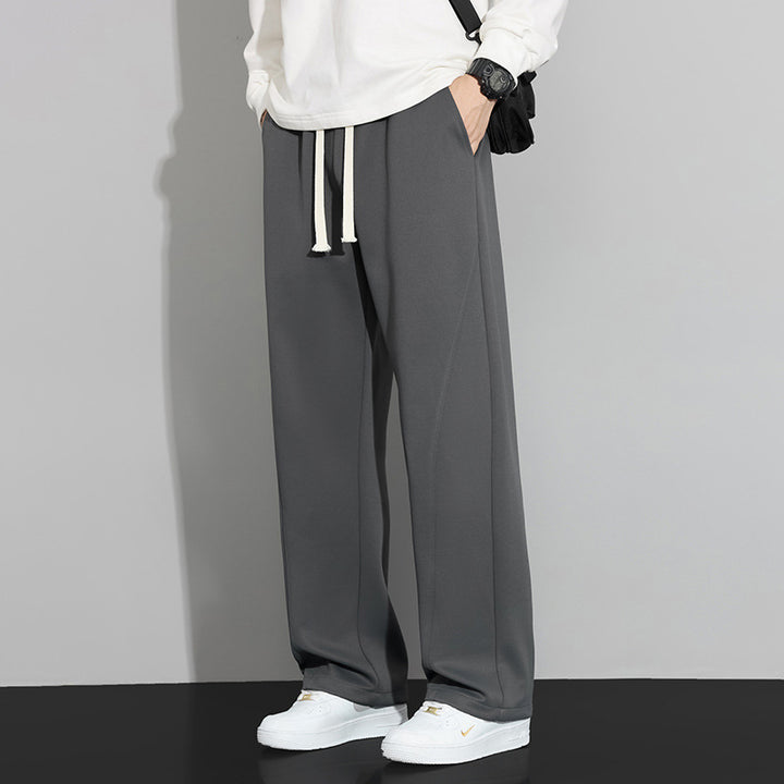 Herren Bequeme und modische Weitgeschnittene Loungehose