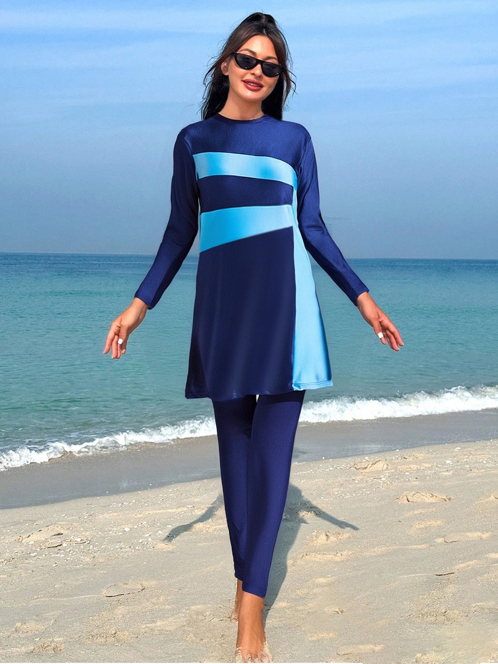 Damen modisches Schwimmanzug Echo Archiv