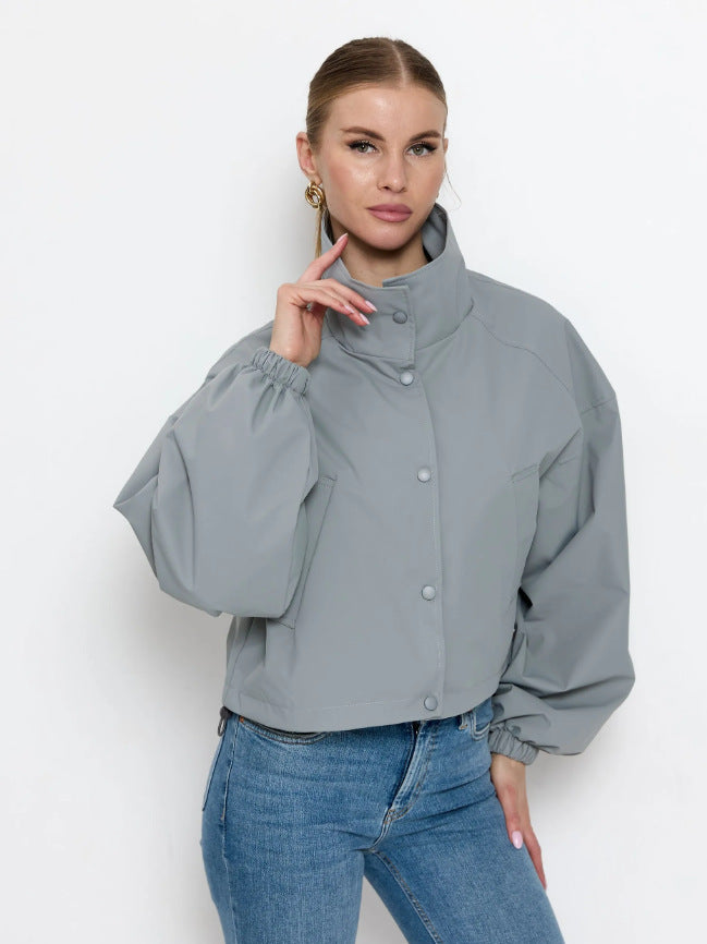 Damen Modische Oversized Jacke – Célinea