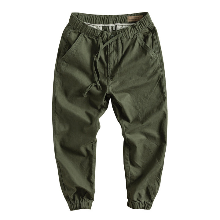Herren Angesagte Cargo-Hosen mit Gummizug Echo Archiv