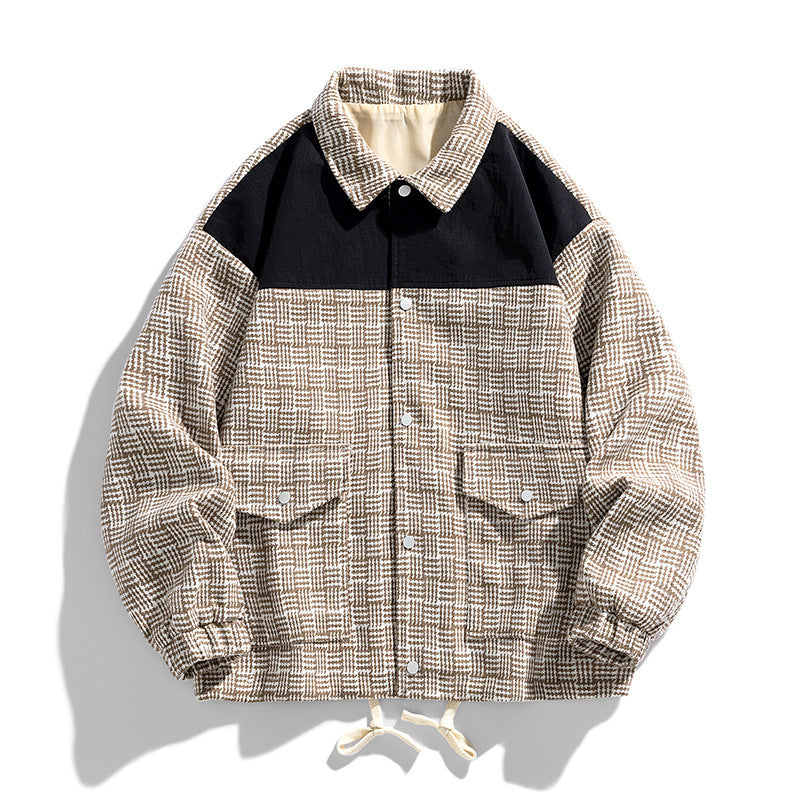 Herren Übergroße Utility-Jacke Echo Archiv