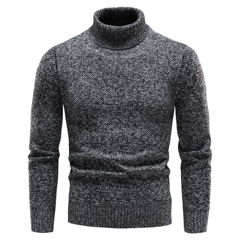 Herren Rollkragenpullover aus hochwertiger Wolle Echoarchiv