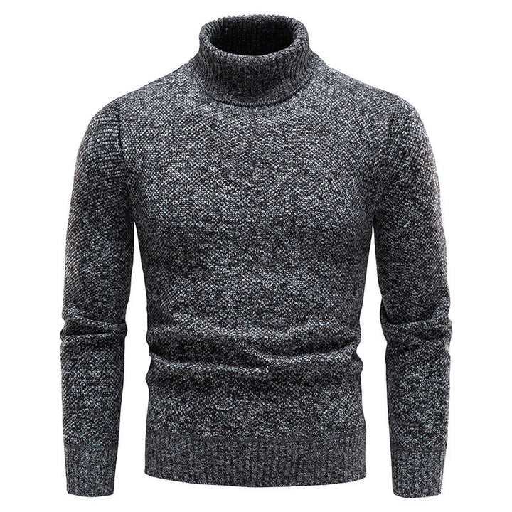 Herren Rollkragenpullover aus hochwertiger Wolle Echoarchiv