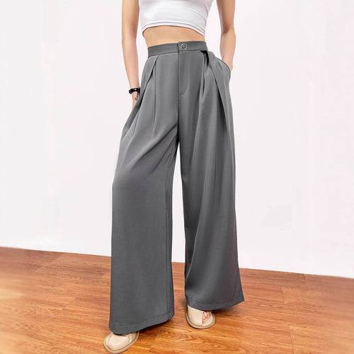 Damen Modische und lässige Wide-Leg-Hosen Echo Archiv