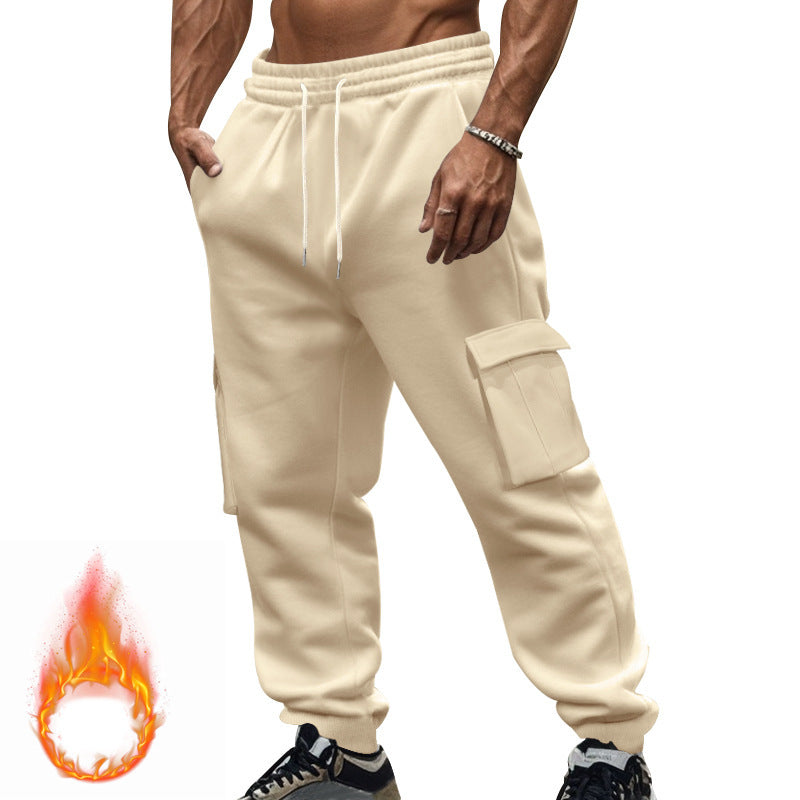 Herren Cargo-Jogginghose mit seitlichen Taschen und elastischem Bund Echoarchiv