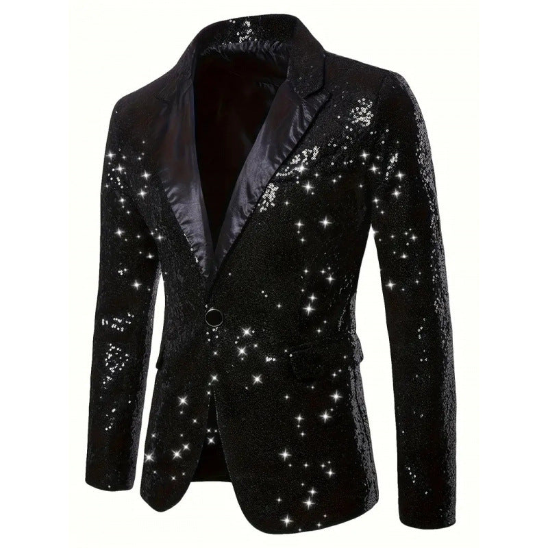 Herren Pailletten-Smokingjacke Echoarchiv