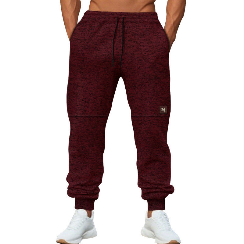 Herren Sportliche Sweatpants mit verstellbarem Kordelzug und Taschen Echoarchiv