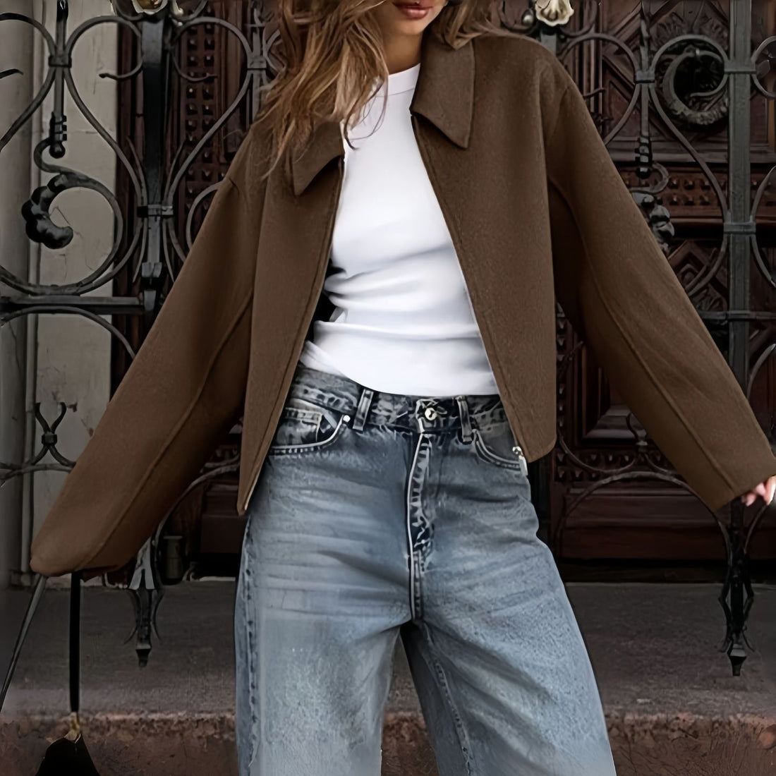 Damen Modische Übergangsjacke – Célinea