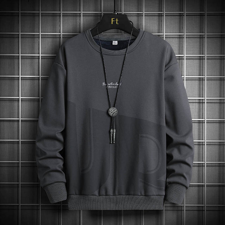Herren lässiger Sweatshirt mit modischem Design Echoarchiv