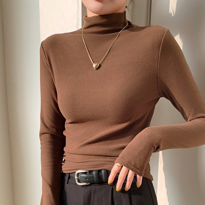 Damen Elegantes Rollkragenoberteil Echo Archiv 1787620582