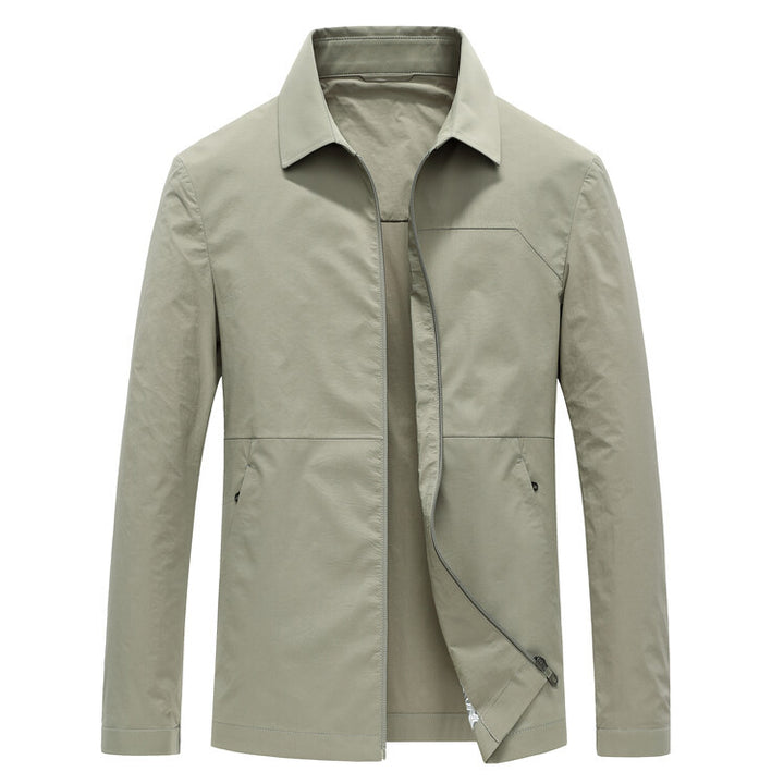 Herren leichte Übergangsjacke im minimalistischen Stil Echoarchiv