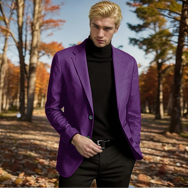 Herren Eleganter Blazer mit stilvollem Schnitt und hochwertigem Material – Tianoro