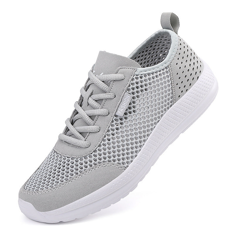 Unisex nan leichter Komfort-Walking-Schuh mit luftigem Wabenmesh, ergonomischer Dämpfungssohle und Zuglasche Echo Archiv