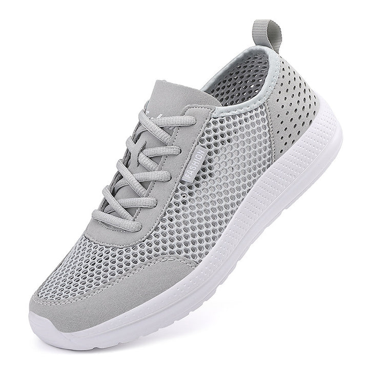 Unisex nan leichter Komfort-Walking-Schuh mit luftigem Wabenmesh, ergonomischer Dämpfungssohle und Zuglasche Echo Archiv