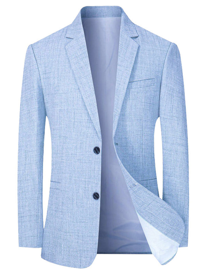Herren eleganter Freizeitblazer mit strukturierter Oberfläche Echoarchiv