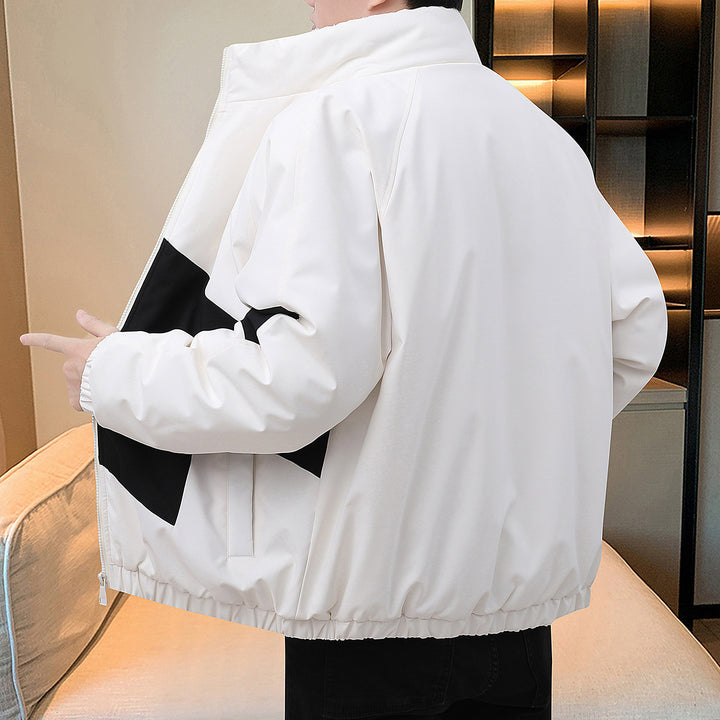 Herren sportliche Winterjacke im modernen Look mit wärmendem Innenfutter und verstellbarem Kragen Echoarchiv
