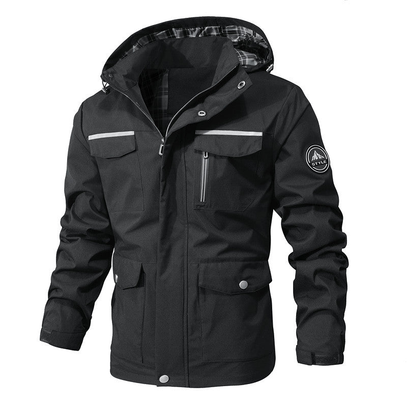 Herren wasserabweisende Funktionsjacke Echoarchiv