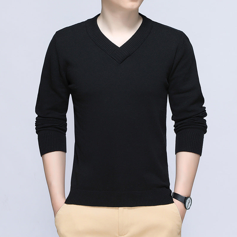 Herren Eleganter V-Ausschnitt Pullover Echo Archive