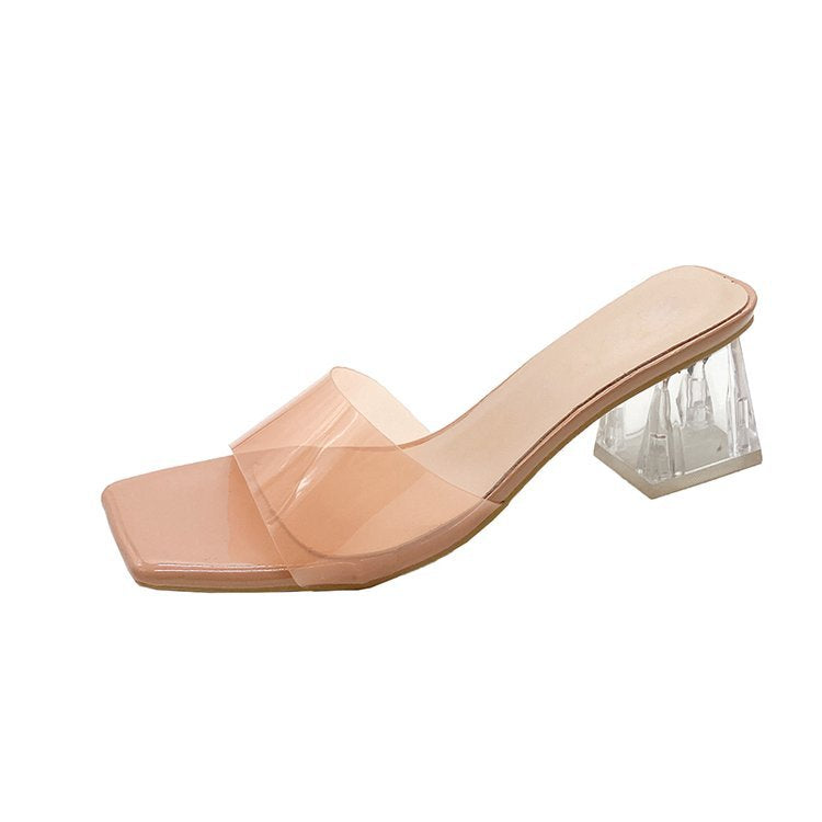 Damen Slingback Absatzschuhe mit Echoarchivrnem Design und elegantem Glanz Echoarchiv