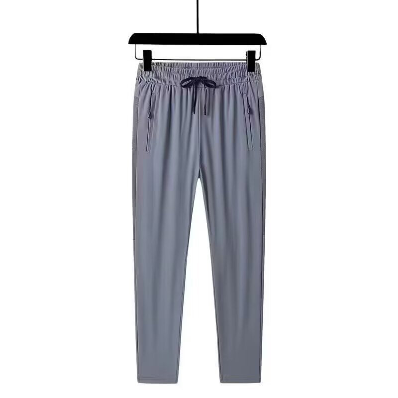Herren Sportliche Jogginghose mit Reißverschluss und elastischem Bund Echoarchiv