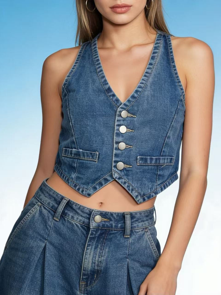 Damen Jeansweste Echo Archiv