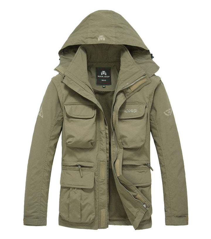 Herren Funktionale Outdoorkombination Jacke Echo Archiv