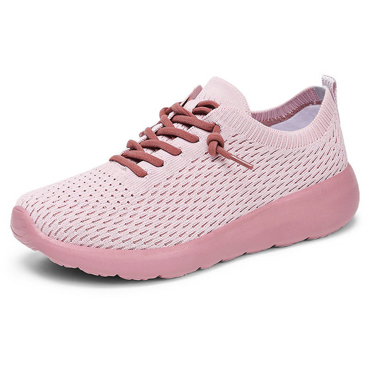 Damen Sportliche Freizeitsneakers mit elastischer Mesh-Oberfläche Echo Archiv