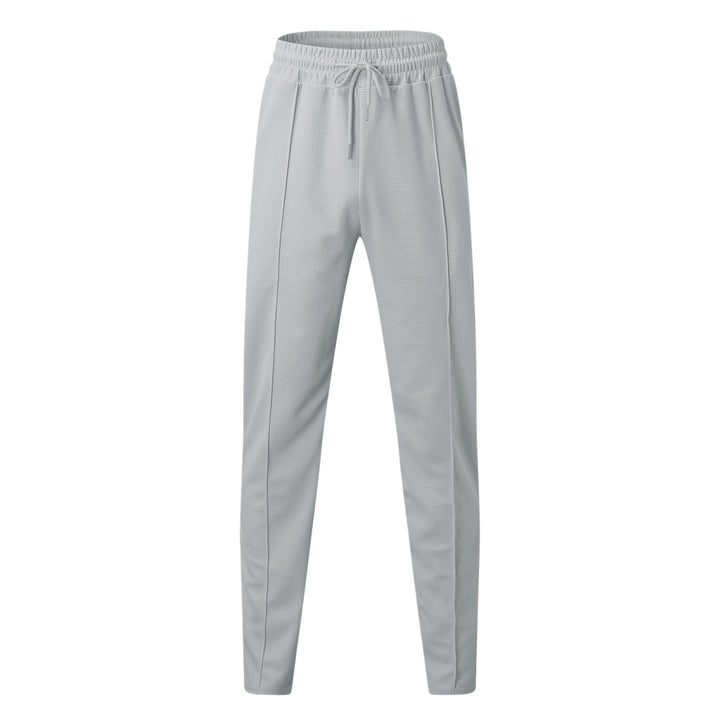 Herren sportliche Fitnesshose mit atmungsaktivem Material und elastischem Bund Echoarchiv
