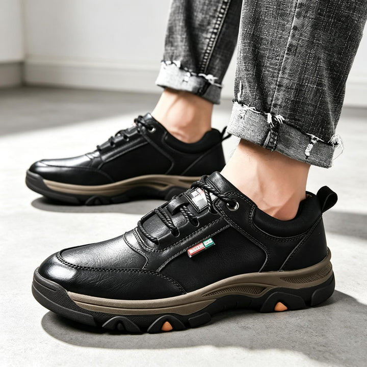 Herren Bequeme und Stylische Leder Sneakers Echoarchiv