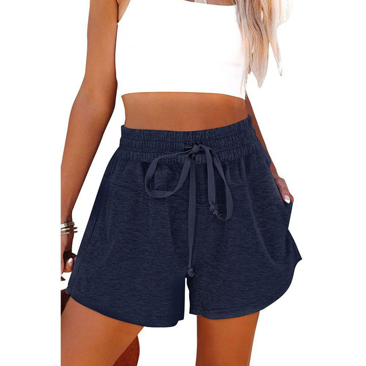 Damen lässige Sportshorts mit elastischem Bund und praktischen Seitentaschen Echo Archiv