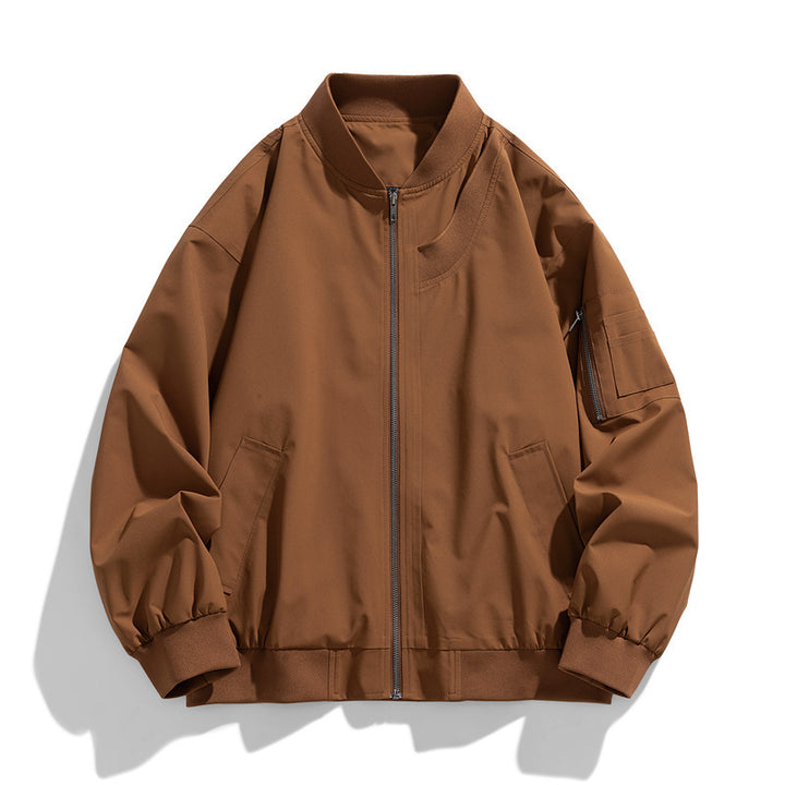 Herren Sportliche Bomberjacke mit elastischen Bündchen Echo Archiv
