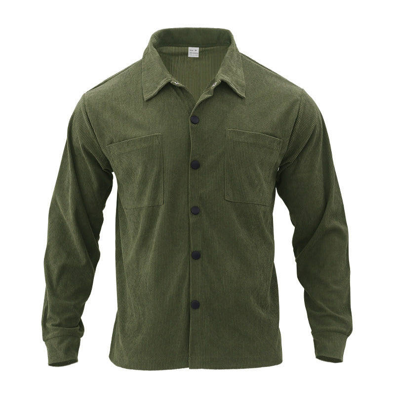 Herren Hemd aus weichem Flanell mit praktischen Brusttaschen und Echoarchivrnem Schnitt Echoarchiv