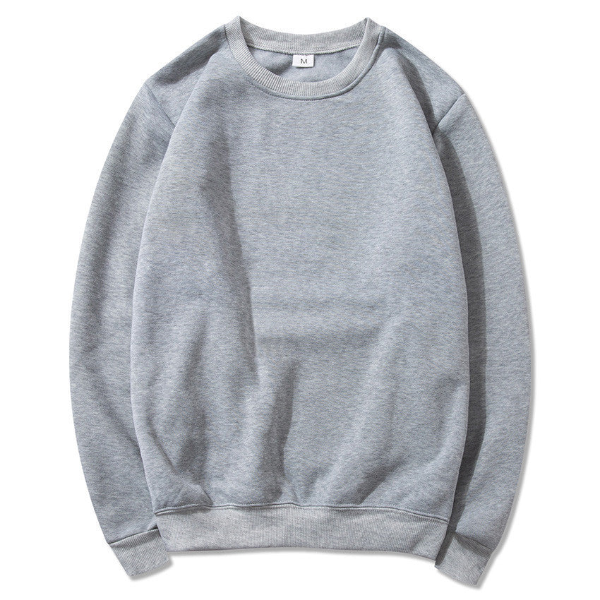 Unisex zeitloser Rundhals-Sweater ohne Kapuze mit angerauter Innenseite und verstärktem Nacken Echo Archiv