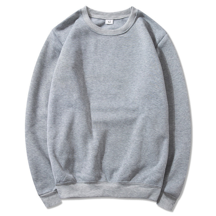 Unisex zeitloser Rundhals-Sweater ohne Kapuze mit angerauter Innenseite und verstärktem Nacken Echo Archiv