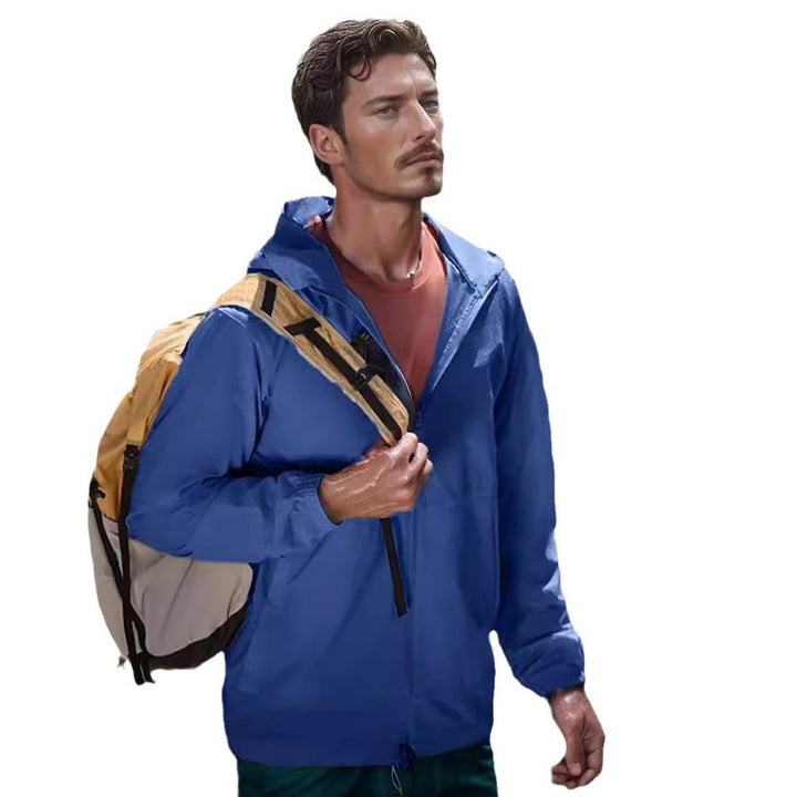 Herren Atmungsaktive Outdoor-Jacke mit Wasserabweisender Beschichtung Echoarchiv