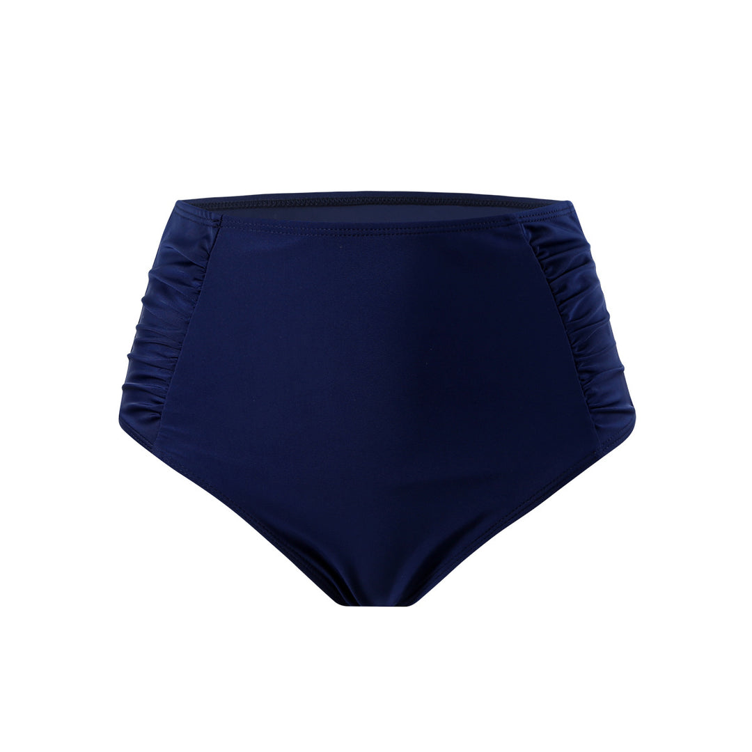 Damen Hoch geschnittener Bikini-Hosen mit Rüschendetails Echo Archiv