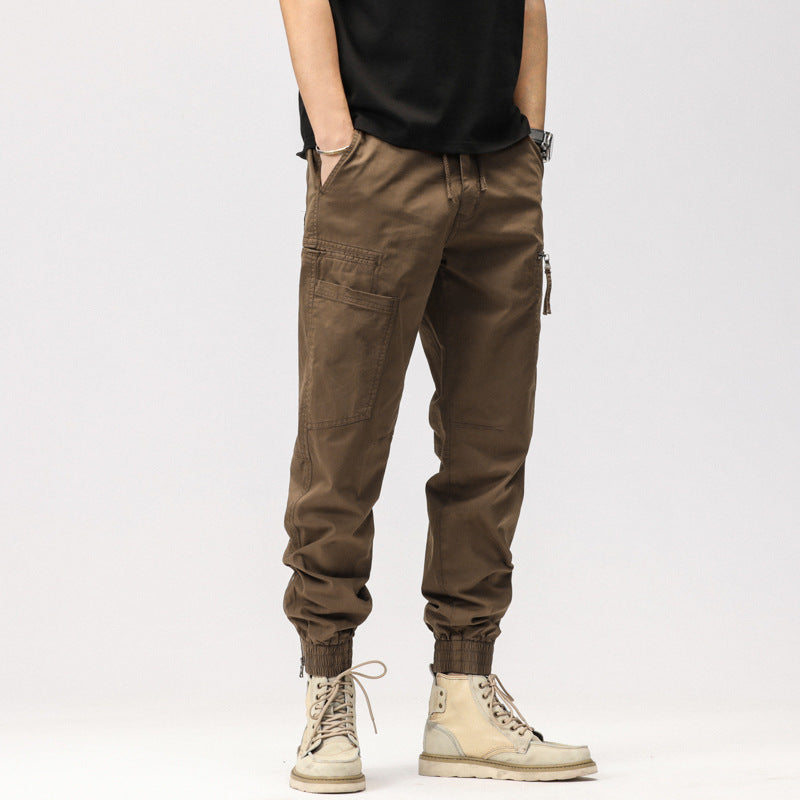 Herren Cargo-Hose mit elastischem Bund und vielseitigen Taschen Echoarchiv