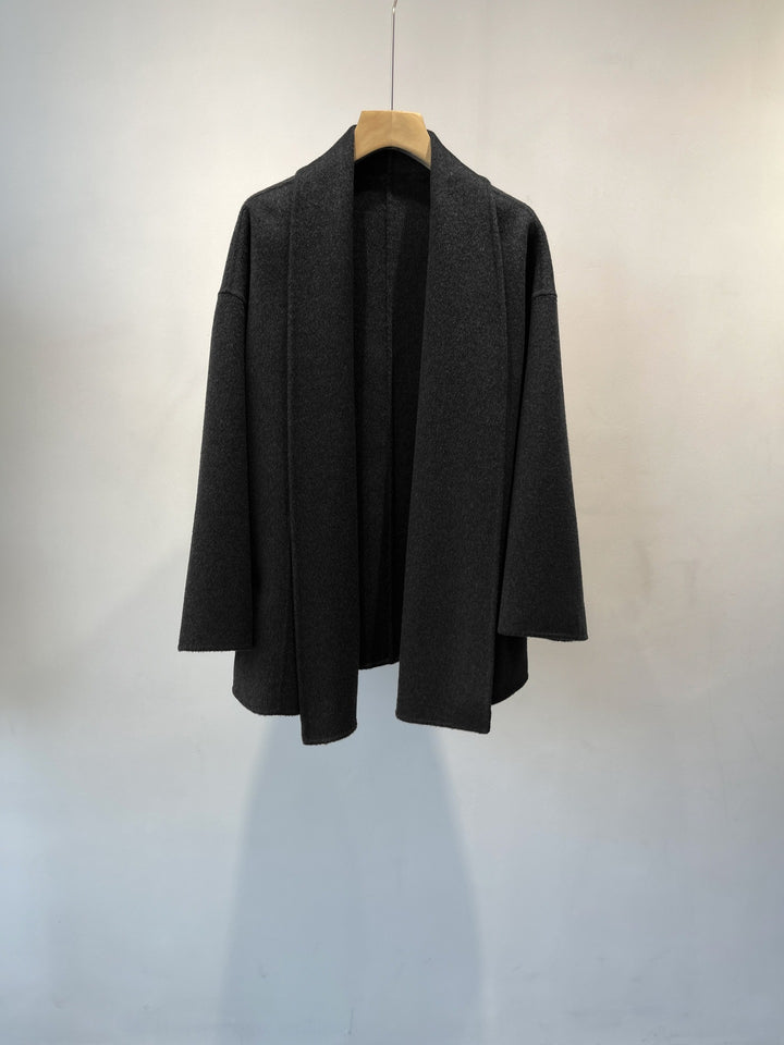 Damen Eleganter Wickelcardigan Echoarchiv