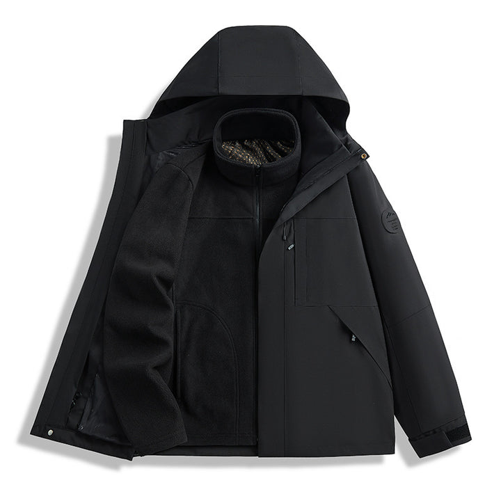 Herren Wasserfeste Outdoorjacke Echo Archiv