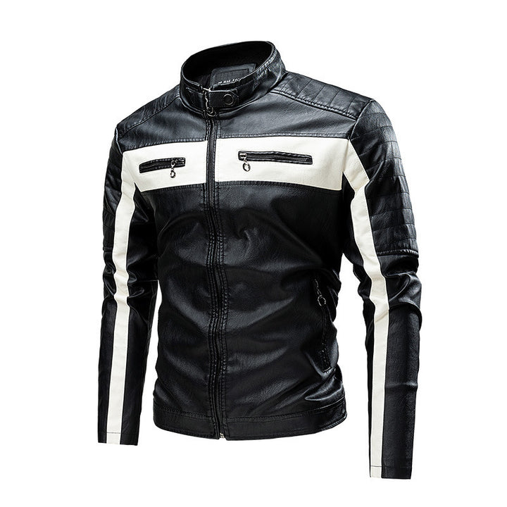 Herren Sportliche Bikerjacke Echo Archiv