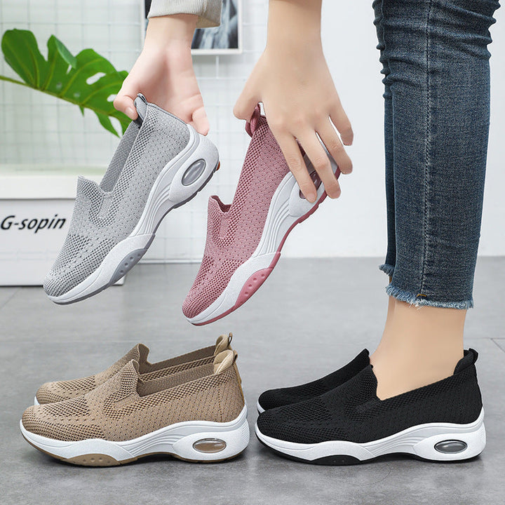 Damen Bequeme und flexible Sneakers mit atmungsaktivem Obermaterial Echo Archiv