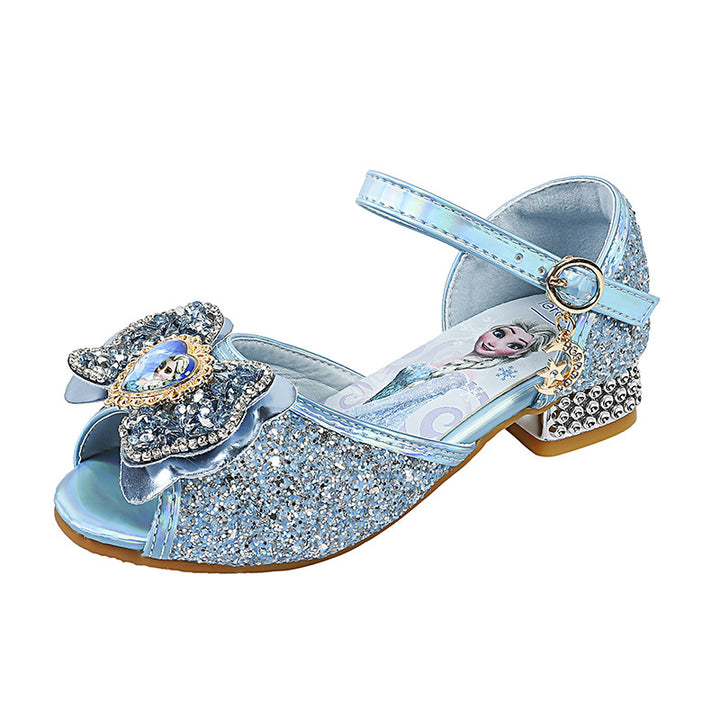 Mädchen Glitzernde Prinzessinnen Ballerinas mit dekorativem Blumenmotiv Echo Archiv