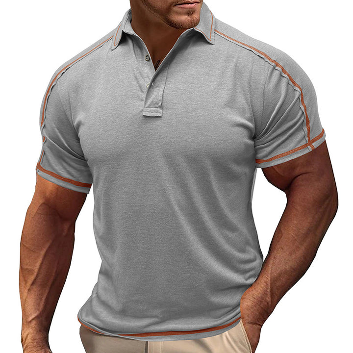 Herren Sportliches Poloshirt Echoarchiv