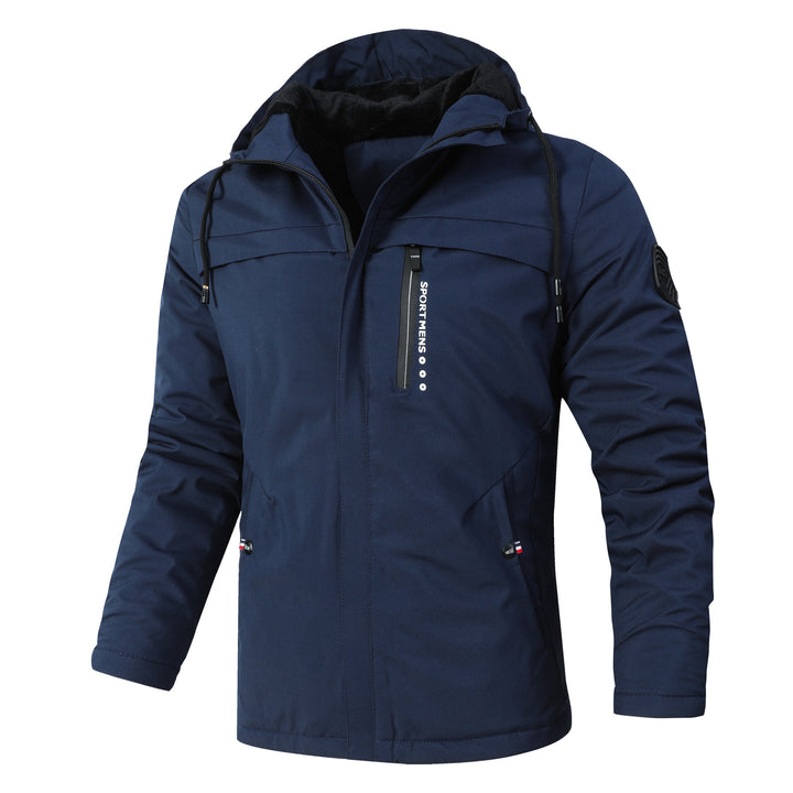 Herren wetterfeste und isolierte Jacke mit weichem Innenfutter Echoarchiv