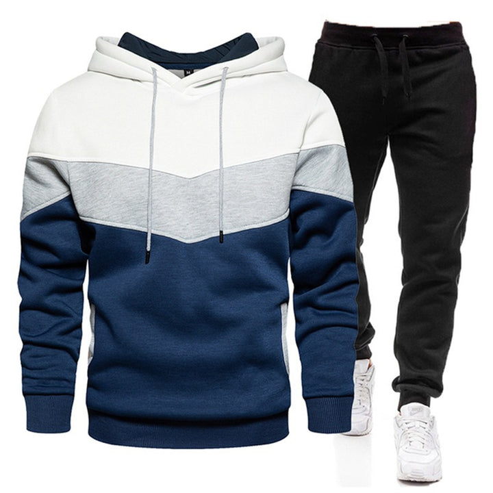 Herren modischer Sportpullover und Jogginghose Set Echoarchiv