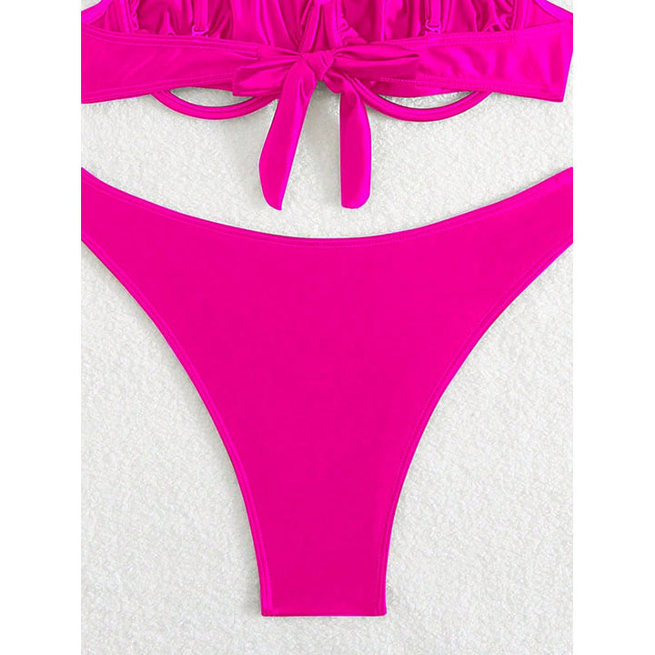Damen Triangel-Bikini mit elegantem Push-Up-Oberteil Echo Archiv