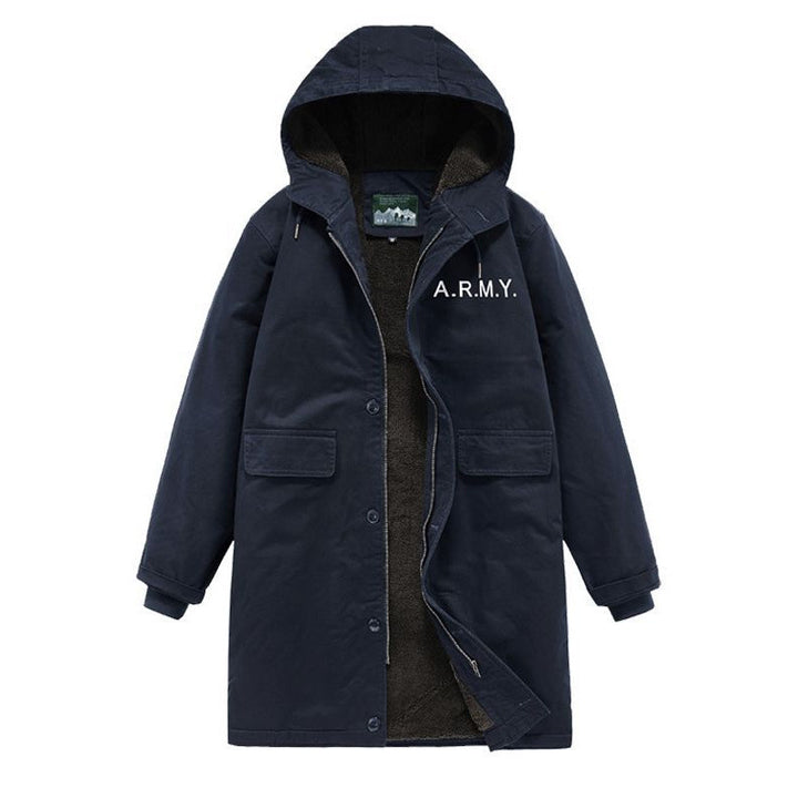 Herren Lange Parkajacke Echo Archiv