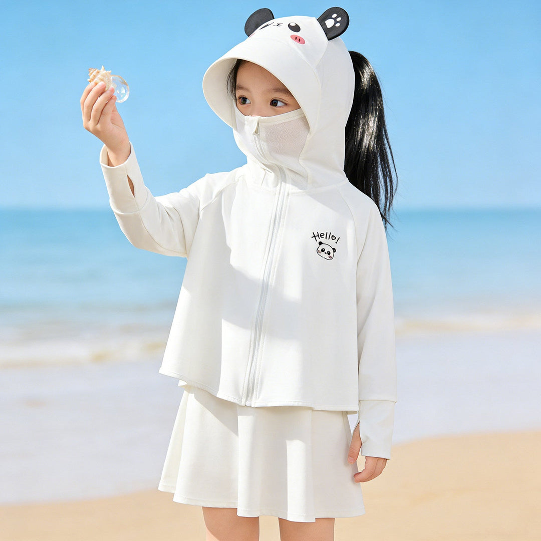 Unisex nan leichte UV-Schutz Sonnenjacke mit Kapuze und Daumenloch für Kinder  Echo Archiv