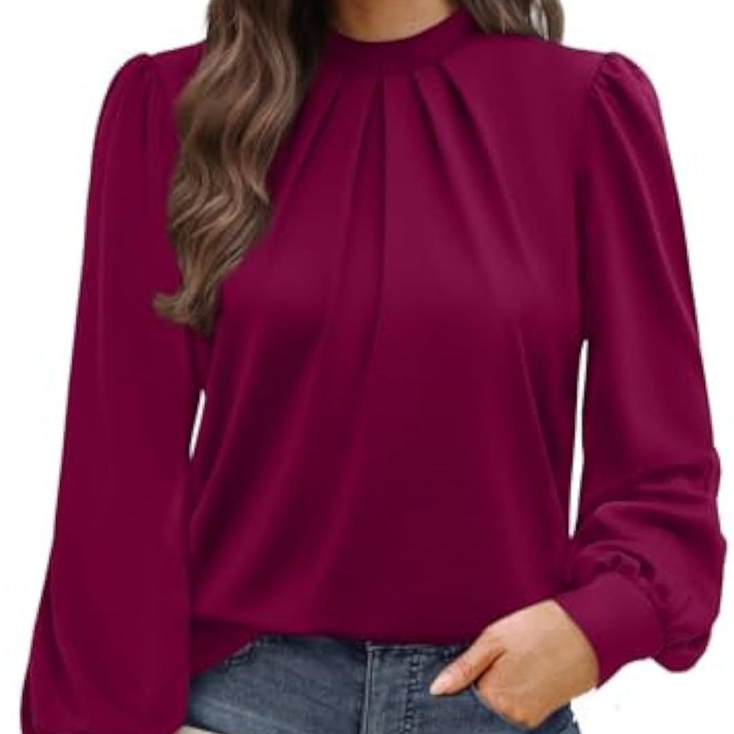 Damen Elegante Bluse mit Rüschendetails Echo Archiv